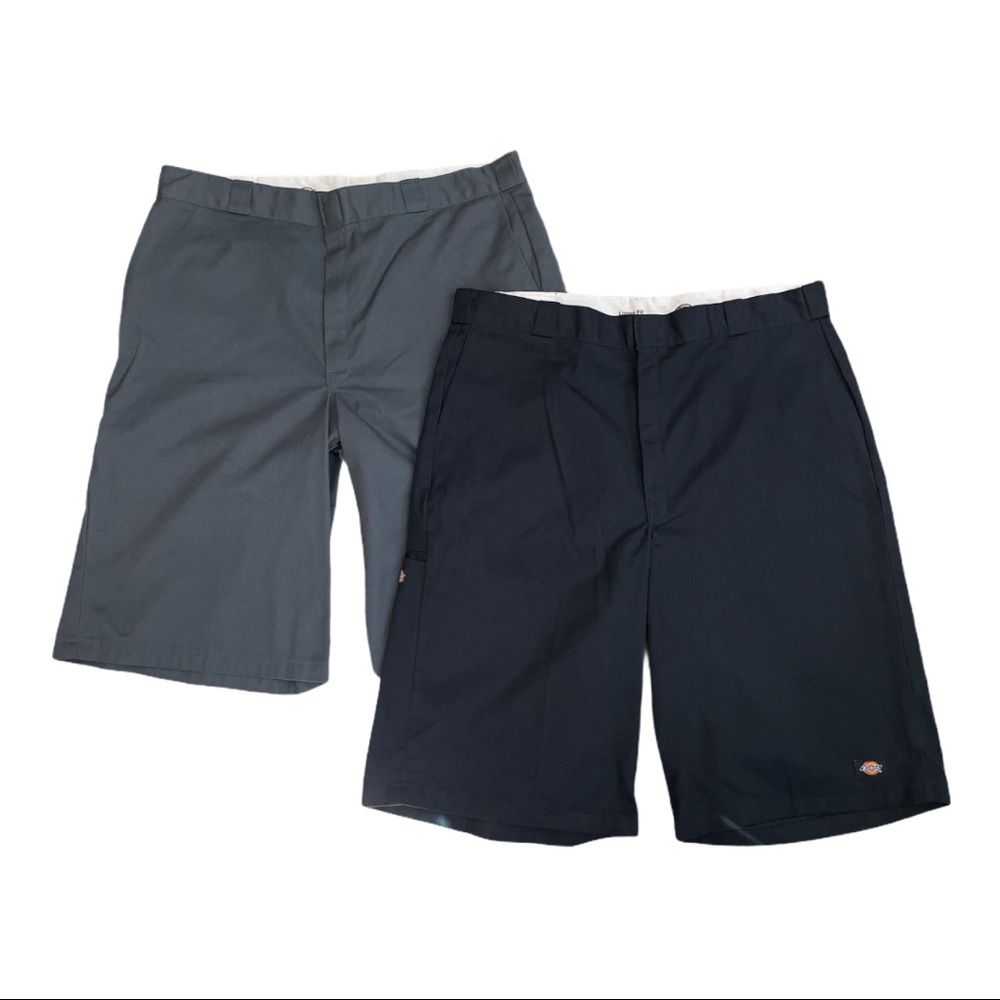 Two pairs of Dickies loose fit pocket shorts